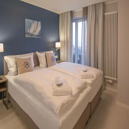 Duenenresidenz Prora - Skysuite Mit Freiem Meerblick, Dachterrasse Und Balkon Np-502