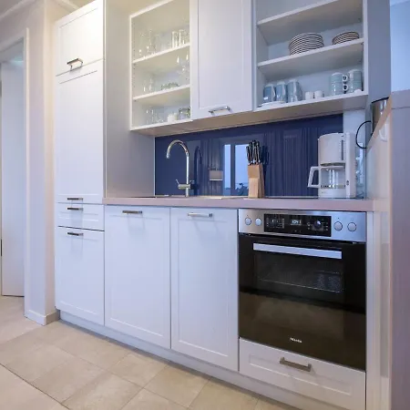 Duenenresidenz Prora - Skysuite Mit Freiem Meerblick, Dachterrasse Und Balkon Np-502 Apartment