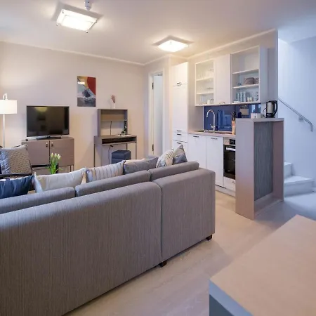 شقة Duenenresidenz Prora - Skysuite Mit Freiem Meerblick, Dachterrasse Und Balkon Np-502